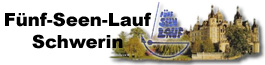 Banner: Fünf-Seen-Lauf Schwerin, öffnet sich in neuem Fenster
