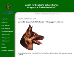 Homepage Schäferhunde Bad Oldesloe
