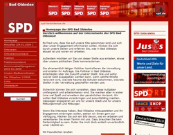 SPD Bad Oldesloe Homepage